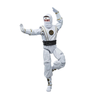 Power Rangers Lightning Collection Monsters Mighty Morphin Ninja White Ranger