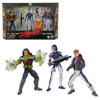 Marvel Legends Series X-Force Marvel’s Domino, Rictor, & Marvel’s Cannonball