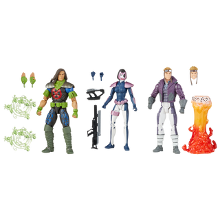Marvel Legends Series X-Force Marvel’s Domino, Rictor, & Marvel’s Cannonball