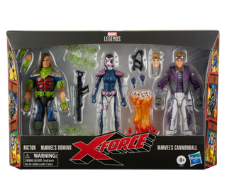 Marvel Legends Series X-Force Marvel’s Domino, Rictor, & Marvel’s Cannonball