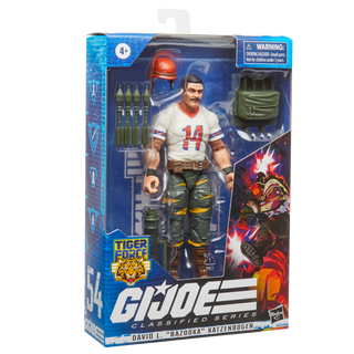 G.I. Joe Classified Series Tiger Force David L. “Bazooka” Katzenbogen Figure