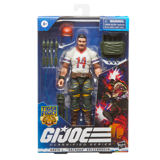 G.I. Joe Classified Series Tiger Force David L. “Bazooka” Katzenbogen Figure