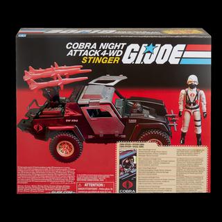 G.I. Joe Retro Collection Cobra Stinger with Cobra Officer
