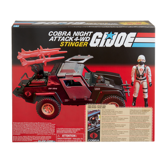 G.I. Joe Retro Collection Cobra Stinger with Cobra Officer