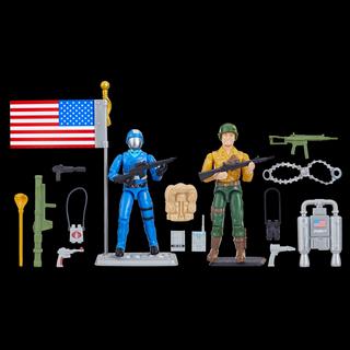 G.I. Joe Retro Collection Duke Vs. Cobra Commander
