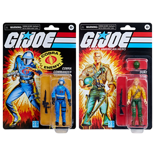 G.I. Joe Retro Collection Duke Vs. Cobra Commander