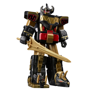 Power Rangers Mighty Morphin Black & Gold Dino Megazord 7-Inch Figure