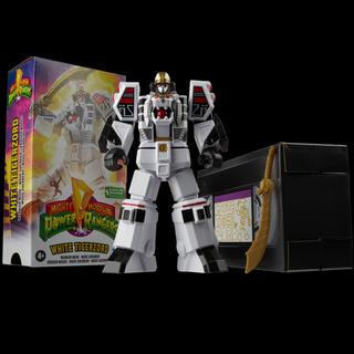 Power Rangers Mighty Morphin White Tigerzord Warrior Mode 7-Inch Figure