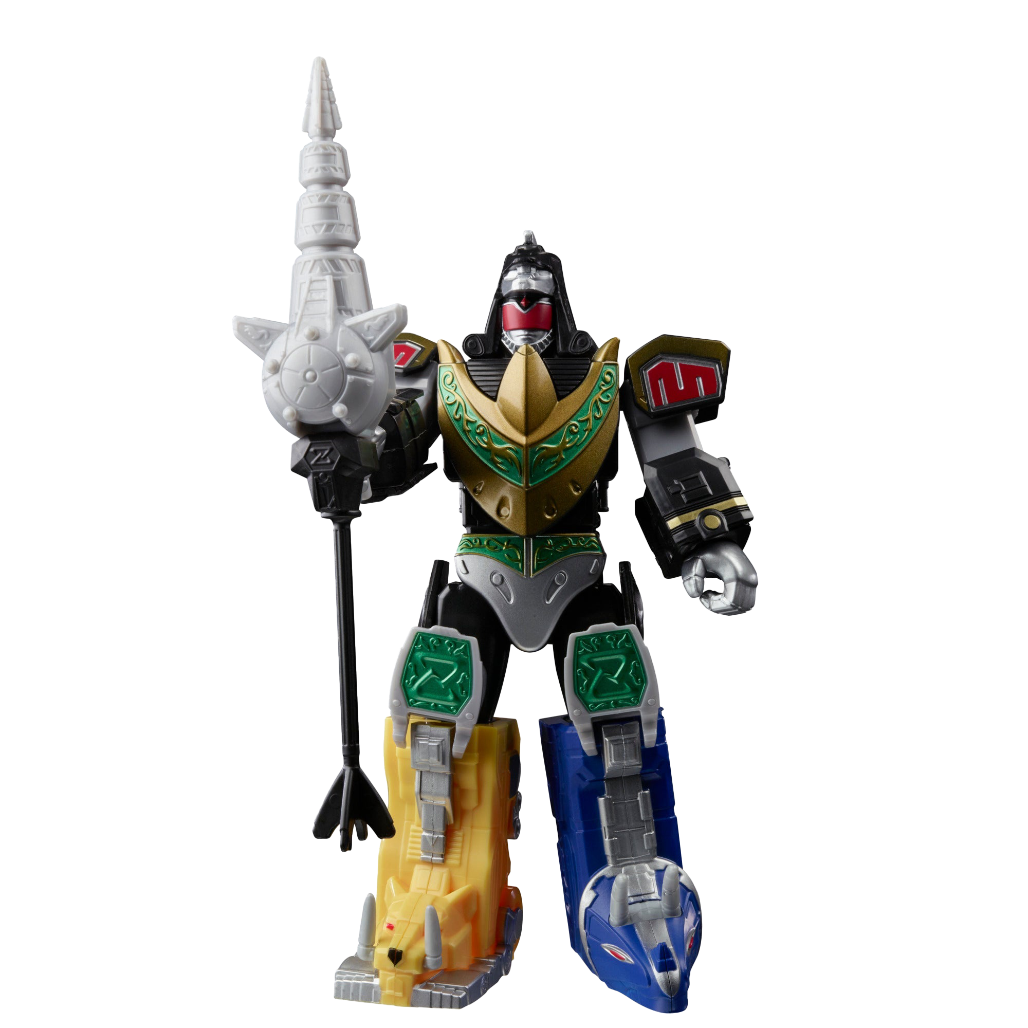 Power Rangers Mighty Morphin Dragonzord Battle Mode 7-Inch Figure ...