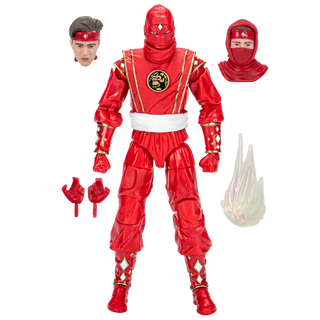 Power Rangers Lightning Collection Mighty Morphin Ninja Red Ranger Figure