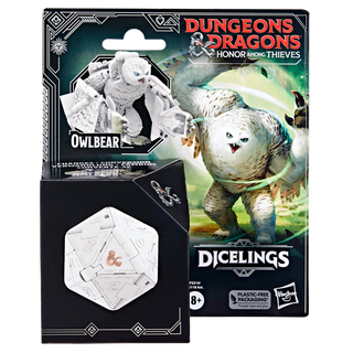 Dungeons & Dragons Honor Among Thieves D&D Dicelings Weißer Eulenbär