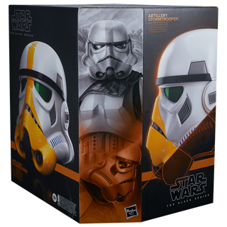 STAR WARS The Black Series Artillery Stormtrooper Premium Electronic Helmet