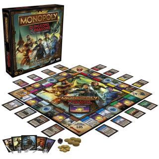 Monopoly Donjons & Dragons : L'honneur des voleurs (Version en allemand)