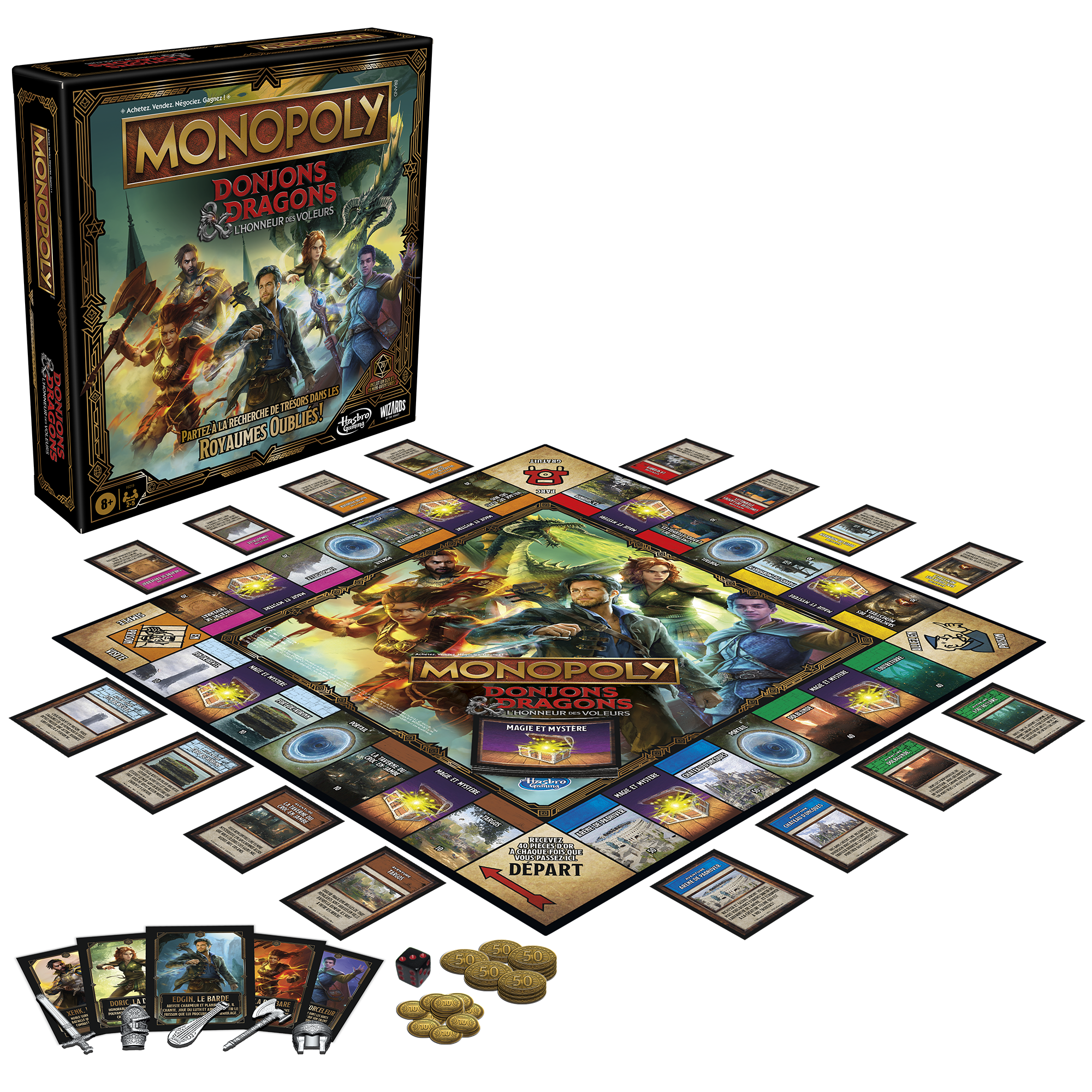 Monopoly, "Dungeons & Dragons: L'onore dei ladri" (Versione francese)