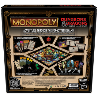 Monopoly Dungeons & Dragons: Honor entre ladrones (Versión en inglés)