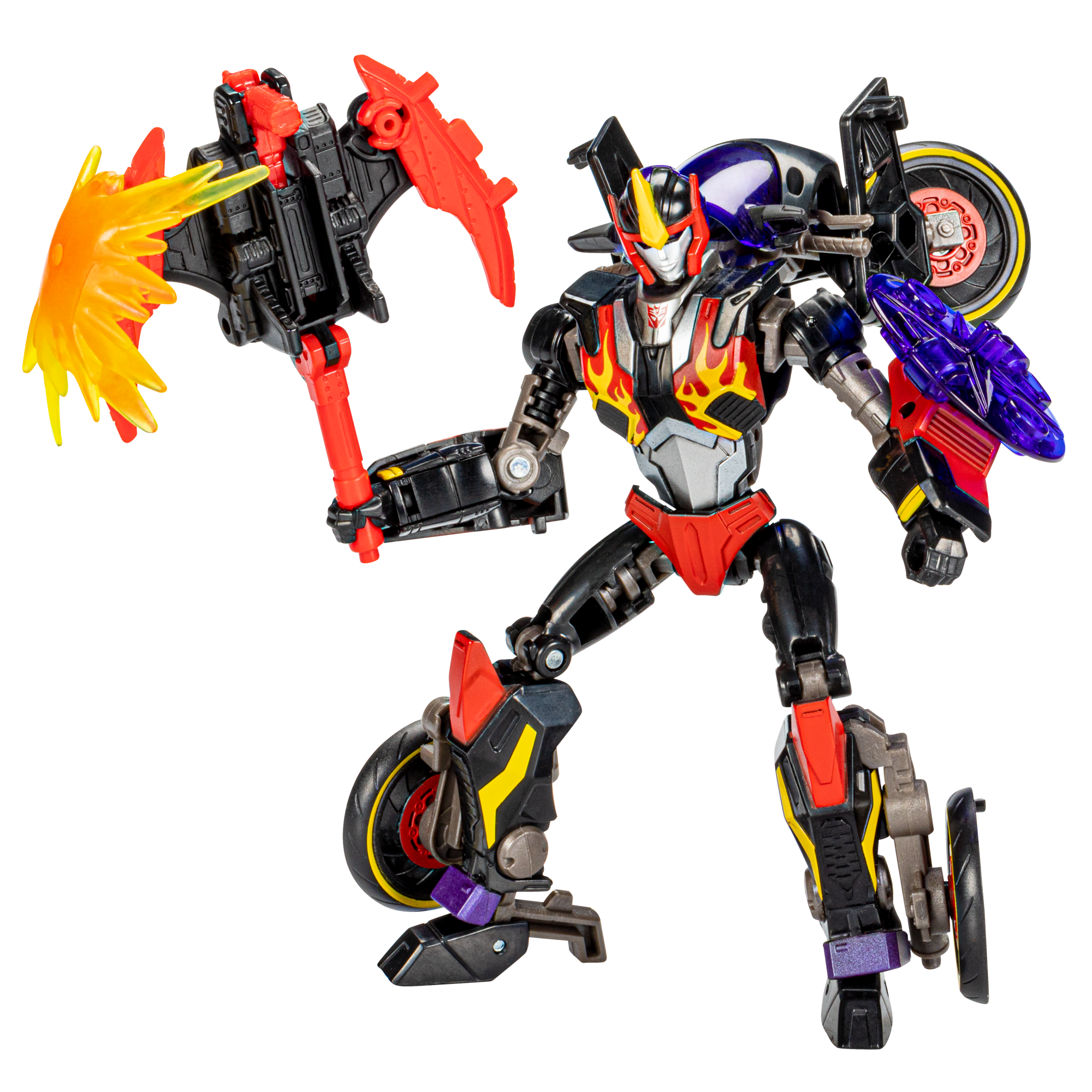 Transformers Generations Shattered Glass Collection Decepticon Flamewar with Fireglide & IDW’s Shattered Glass— Flamewar (Exclusive Hasbro Pulse Variant Cover)