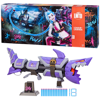 Nerf ナーフLMTD Jinx FishBones blaster