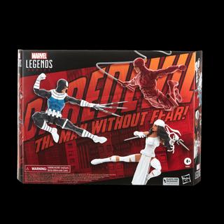 Marvel Legends Series Daredevil, Elektra, and Marvel’s Bullseye