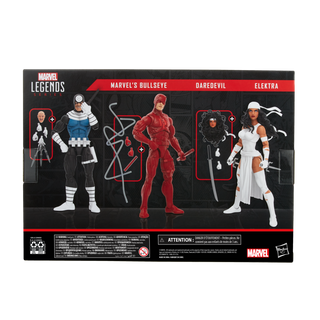Marvel Legends Series Daredevil, Elektra, and Marvel’s Bullseye