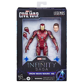 Hasbro Marvel Legends Series Iron Man Mark 46 Figure