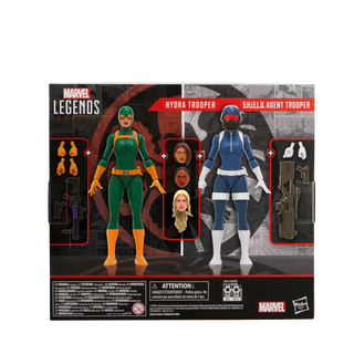 Hasbro Marvel Legends Series S.H.I.E.L.D. Agent Trooper and Hydra Trooper