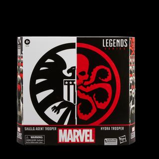 Marvel Legends Series S.H.I.E.L.D. Agent Trooper and Hydra Trooper