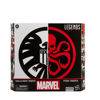 Hasbro Marvel Legends Series - Agente de S.H.I.E.L.D. y Soldado Hydra