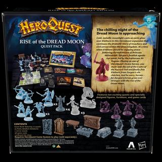 Avalon Hill HeroQuest Rise of the Dread Moon Quest Pack Game