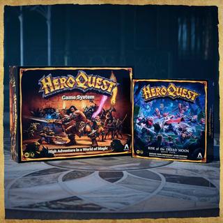 Avalon Hill HeroQuest Rise of the Dread Moon Quest Pack Game