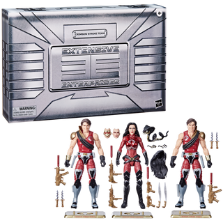 G.I. Joe Classified Series Crimson Strike Team: Baroness, Tomax, & Xamot, 82