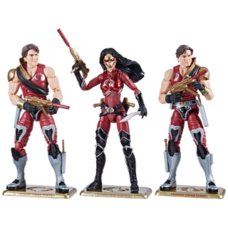 G.I. Joe Classified Series Crimson Strike Team: Baroness, Tomax, & Xamot, 82