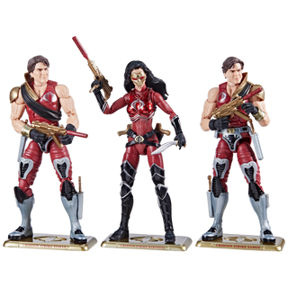 G.I. Joe Classified Series Crimson Strike Team: Baroness, Tomax, & Xamot, 82