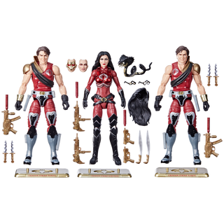 G.I. Joe Classified Series Crimson Strike Team: Baroness, Tomax, & Xamot, 82