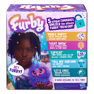 Furby Purple Interactive Plush Toy