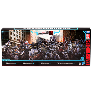 Transformers Studio Series - Primera película Transformers - Multipack Decepticon del 15.º Aniversario