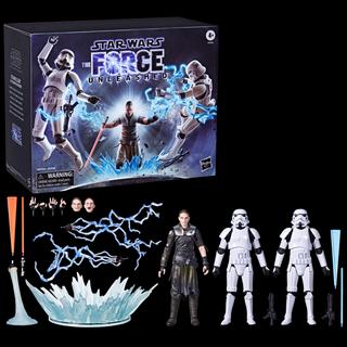 Star Wars The Black Series Starkiller & Troopers