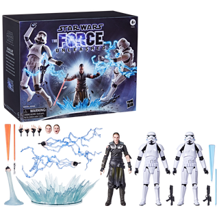 STAR WARS The Black Series Starkiller & Troopers