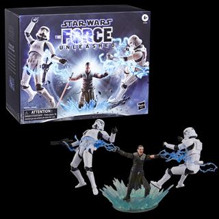Star Wars The Black Series Starkiller & Troopers