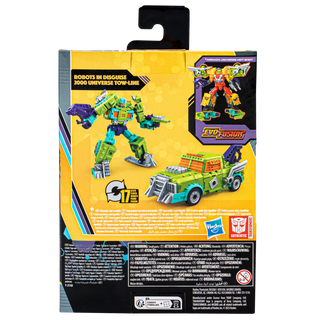 Hasbro Transformers, Buzzworthy Bumblebee, Legacy: Evolution, 2000 Universe Tow-Line ispirato a "Robots in Disguise"