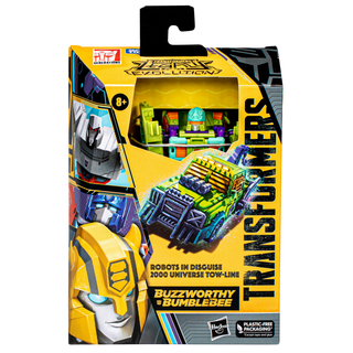 Hasbro Transformers, Buzzworthy Bumblebee, Legacy: Evolution, 2000 Universe Tow-Line ispirato a "Robots in Disguise"