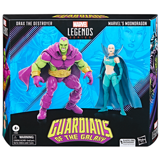 Hasbro Marvel Legends Series Drax the Destroyer and Marvel's Moondragon