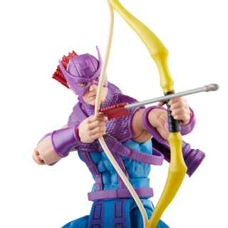 Marvel Legends Series Hawkeye with Sky-Cycle Avengers 60th Anniversary