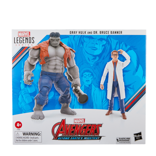 Hasbro Marvel Legends Series Gray Hulk und Dr. Bruce Banner