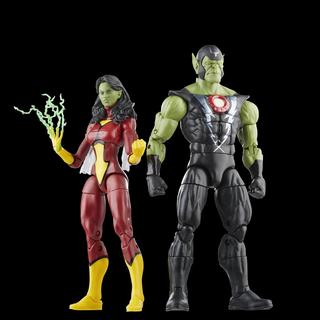 Hasbro Marvel Legends Series Skrull Queen and Super-Skrull