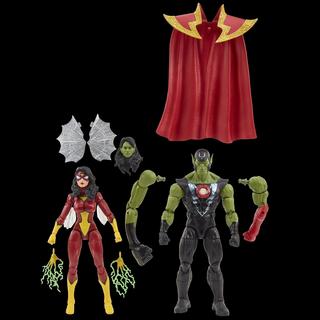 Hasbro Marvel Legends Series Skrull Queen and Super-Skrull