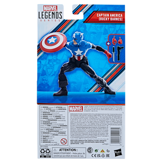 Hasbro Marvel Legends Series, action figure di Captain America (Bucky Barnes)