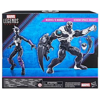 Hasbro Marvel Legends Series Venom Space Knight and Marvel's Mania