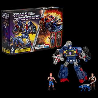 Transformers Collaborative G.I. Joe x Transformers Soundwave Dreadnok Thunder Machine, Zartan & Zarana Set