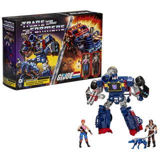 Transformers Collaborative G.I. Joe x Transformers Soundwave Dreadnok Thunder Machine, Zartan & Zarana Set