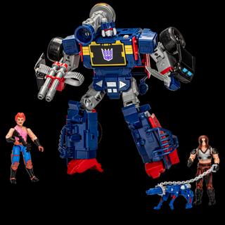 Transformers Collaborative G.I. Joe x Transformers, Soundwave, Thunder Machine dei Dreadnok, Zartan e Zarana